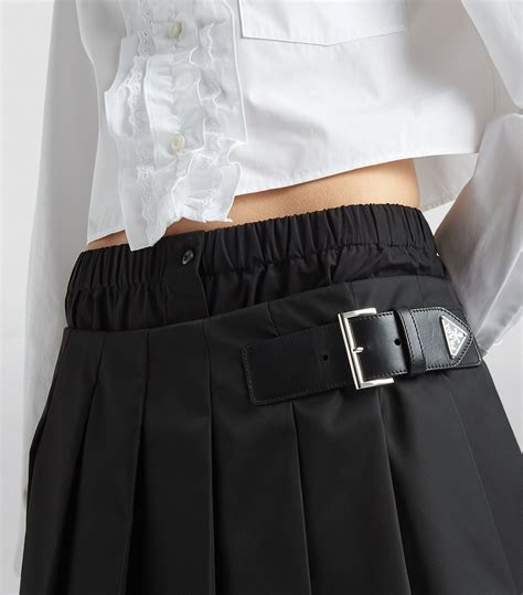 prada pocket skirt|prada pleated skirt.